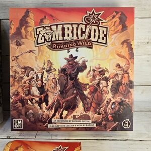 Zombicide Undead or Alive Running Wild Expansion Board Game CMON Miniatures